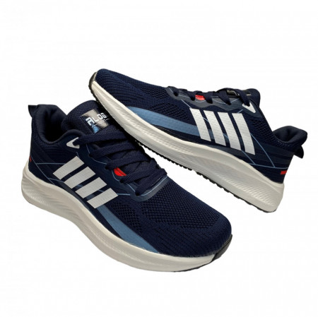 Incaltaminte Sport Zebra Albastru Alb