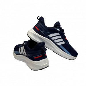 Incaltaminte Sport Zebra Albastru Alb