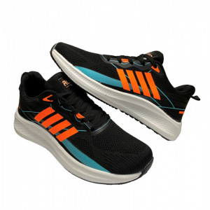 Incaltaminte Sport Zebra Negru Orange