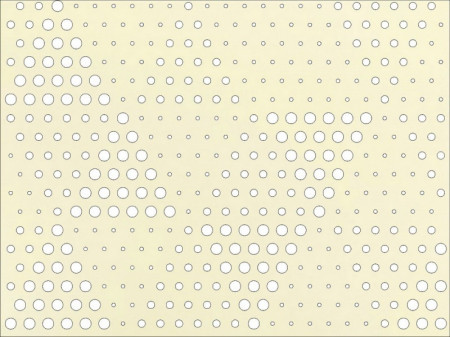 Panou perforat din HDFLACCATO FISH BEIGE