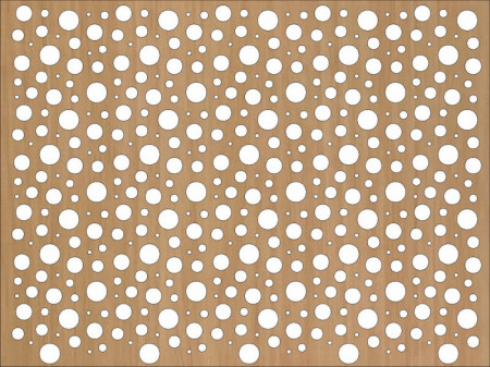 Panou perforat din HDF model SODA