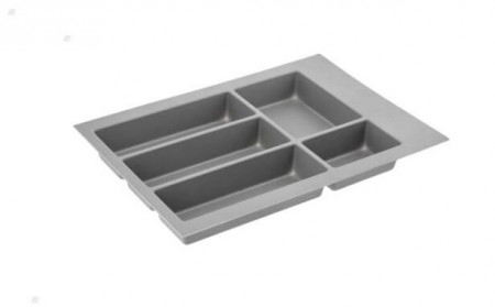 Suport tacamuri plastic,340 mm,antracit/alb