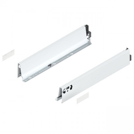 LEGRABOX Pure - Laterala M sertar 270mm alb-sidefat 378M2702SA set Blum