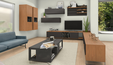 LAMINATE - U899 Negru fin ST9