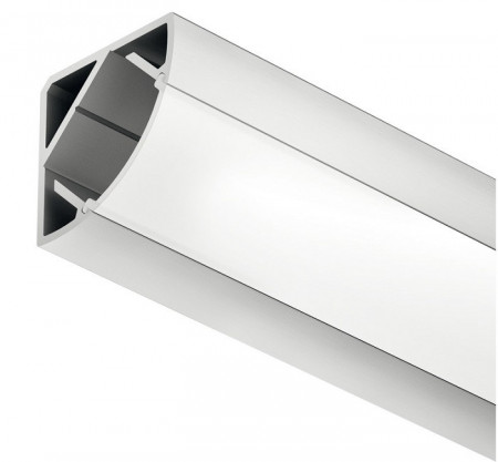 Profil aluminiu LED aplicat unghiular 28x20mm 2.5m 833.74.812