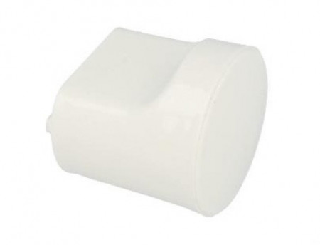 Maner plastic pentru cabina toaleta alb