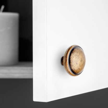 Buton mobila Mali bronz antic