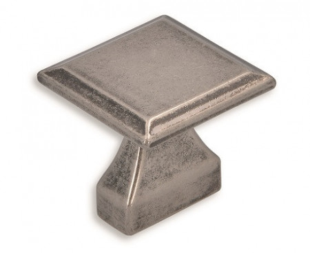 Buton pentru mobilier 2439-32ZN28 finisaj argint antic Siro