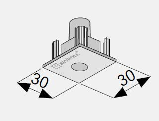 Capac profil vertical modular dressing Linea Sevroll