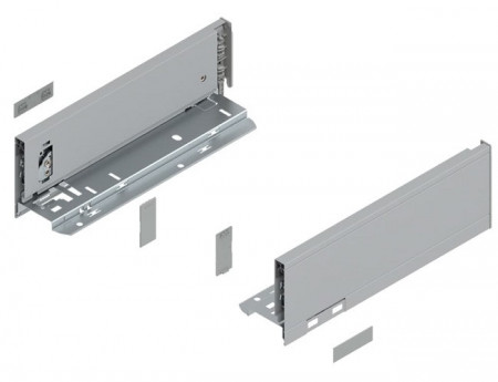 LEGRABOX Pure - Laterala M sertar 270mm argintiu polar 770M2702S set Blum