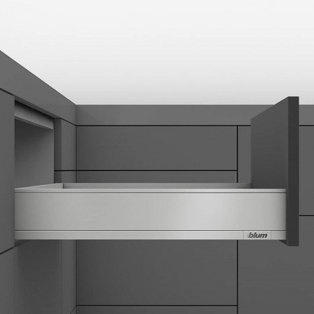 LEGRABOX Pure - Laterala M sertar 270mm argintiu polar 770M2702S set Blum