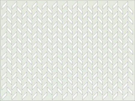 Panou perforat din HDF LACCATO ERBE SILVER