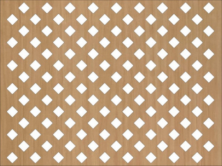 Panou perforat din HDF - LACCATO - FRANZ BEECH