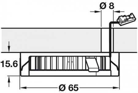 LED 2025 12V modular Loox Hafele