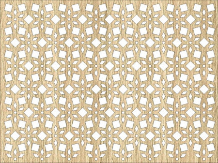 Panou perforat din HDF model LILY