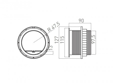 Priza incastrabila blat 2xUSB 1 Schuko