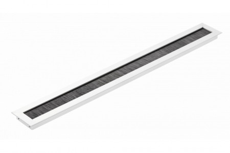Trecere cablu dreptunghiulara 51x450mm, aluminiu