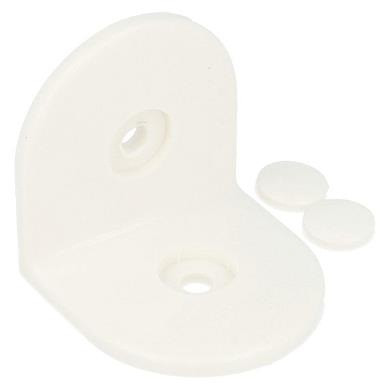 Coltar plastic pentru cabina toaleta alb