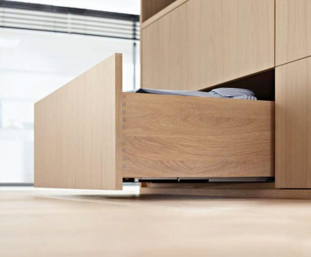 Glisiera TANDEM extragere partiala cu tip-on Blum