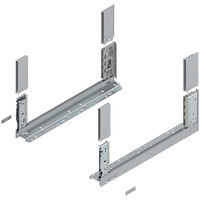 Laterala C sertar Legrabox free set argintiu-polar mat, 780C Blum
