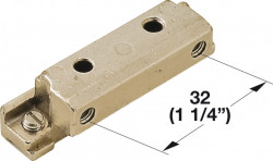 Adaptor 17x54mm pentru profile din aluminiu 23/26/38x14 mm 563.25.960 Hafele