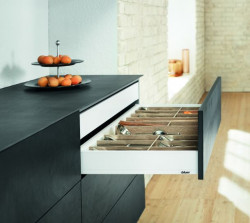 LEGRABOX Pure - Laterala M sertar 270mm alb mat 770M2702S set Blum