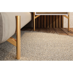 Picior mobila Slide Single H140mm auriu mat
