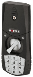 Pinlock set tastatura si rigla negru/gri 225.12.300 Hafele