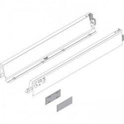 Laterala M sertar Tandembox Antaro set gri 378M Blum