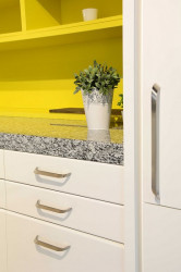 Maner mobilier 2381-188ZN21 finisaj nichel satinat Siro