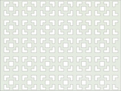 Panou perforat din HDF - LACATTO - DAMASCO SILVER