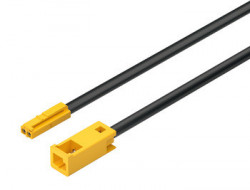 Cablu prelungitor pentru cablu alimentare bandă LED monocrom Häfele Loox5, sistem 12 V