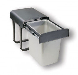 Cos gunoi extractibil 30kg, 16L, gri 503.34.551 Hafele