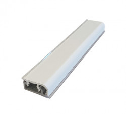 Antistrop dreptunghiular H11mm alb/negru 4m