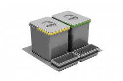 Cos pentru gunoi plastic Multino antracit
