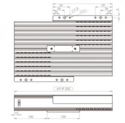 Extensie masa Pottker, model Classic, C-T12 300/2500 mm, 642.69.108 Hafele