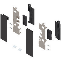 Suport front sertar interior - element insertie C Legrabox ZI7.2CS0 Blum, negru-terra