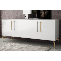 Picior mobila Zarif H200mm auriu mat