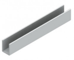 Profil U aluminiu 4000mm sistem usi glisante Terra 18mm Syskor