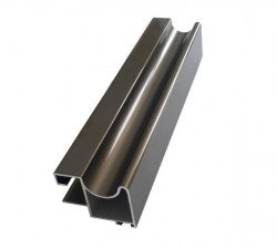 Profil vertical Trend 2.7m bronz sistem usi glisante Galex Practik 18mm