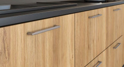 Maner pentru mobilier Cronos 2457-174ZN27 finisaj inox Siro