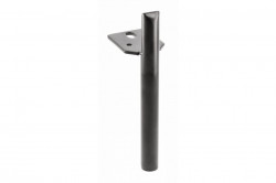 Picior mobilier RONDA H180 mm, negru/auriu