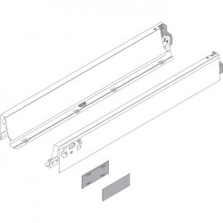 Laterala K sertar Tandembox Antaro set gri 378M Blum