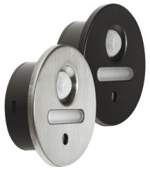 Corpuri de iluminat pentru plintă, controlat prin senzor – Loox, LED 2028, inox 12 V NEGRU