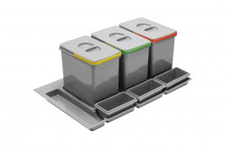 Cos pentru gunoi plastic Multino antracit