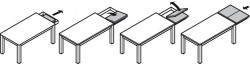 Extensie masa Pottker - ALU55 Front Slide Basic 642.29.930 Hafele