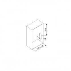Lift pentru haine 12kg gri stone accesorii dressing Hack