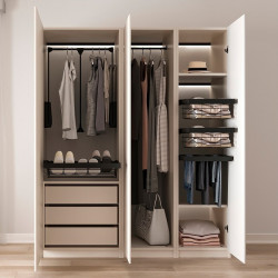 Lift pentru haine 12kg  negru accesorii dressing Hack