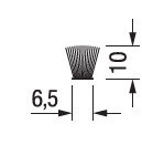 Perie 6.5x10 sistem usi glisante Terra Syskor