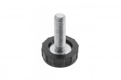 Picior nivelator M6 rotund